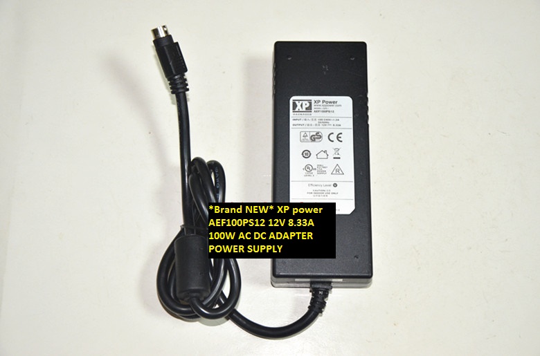 *Brand NEW* XP power AEF100PS12 12V 8.33A 100W AC DC ADAPTER POWER SUPPLY